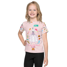 Load image into Gallery viewer, Kids crew neck t-shirt 'Pink Princess' 2-7