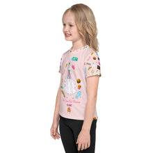 Load image into Gallery viewer, Kids crew neck t-shirt 'Pink Princess' 2-7