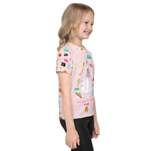 Load image into Gallery viewer, Kids crew neck t-shirt 'Pink Princess' 2-7