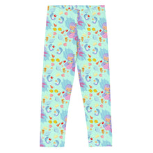 Load image into Gallery viewer, Kid's Leggings 'Viola Mermaid' 2-7