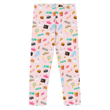 Load image into Gallery viewer, Kid's Leggings 'Pink Princess' 2-7