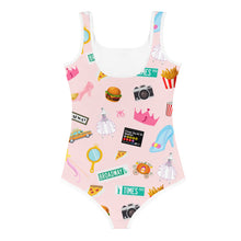 Load image into Gallery viewer, Kids Swimsuit 'Pink Princess' 2-7