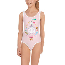 Load image into Gallery viewer, Kids Swimsuit 'Pink Princess' 2-7