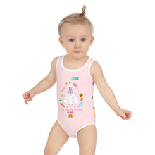 Load image into Gallery viewer, Kids Swimsuit 'Pink Princess' 2-7