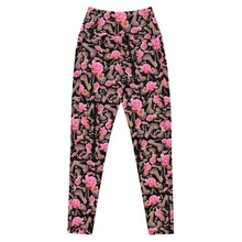 Load image into Gallery viewer, Leggings with pockets 'Black Rose'