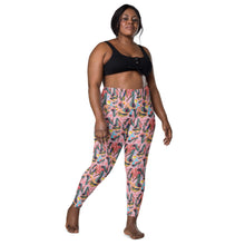 Load image into Gallery viewer, Leggings with pockets Coral 'Fashion Sea'