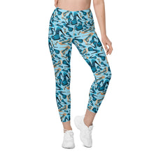 Load image into Gallery viewer, Leggings with pockets 'Travel dream'