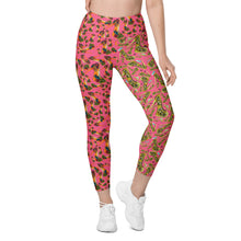 Load image into Gallery viewer, Leggings with pockets 'Pink cab'