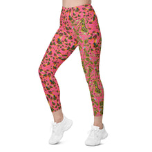 Load image into Gallery viewer, Leggings with pockets 'Pink cab'