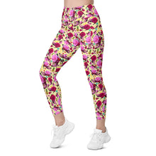Load image into Gallery viewer, Leggings with pockets 'Jungle Flower'