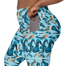 Load image into Gallery viewer, Leggings with pockets 'Travel dream'