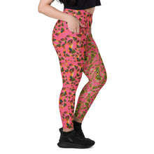 Load image into Gallery viewer, Leggings with pockets 'Pink cab'