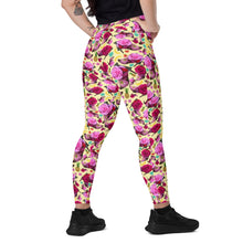 Load image into Gallery viewer, Leggings with pockets 'Jungle Flower'