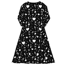 Load image into Gallery viewer, Long sleeve midi dress 'NYFW'