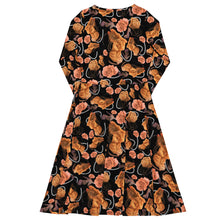 Load image into Gallery viewer, Long sleeve midi dress 'Roma Couture'