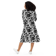 Load image into Gallery viewer, Long sleeve midi dress 'Madame'