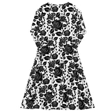 Load image into Gallery viewer, Long sleeve midi dress 'Madame'