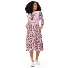 Load image into Gallery viewer, Long sleeve midi dress 'Roma'