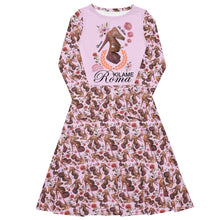 Load image into Gallery viewer, Long sleeve midi dress 'Roma'