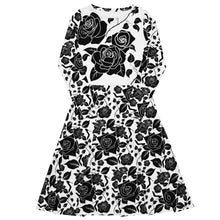 Load image into Gallery viewer, Long sleeve midi dress 'Madame'