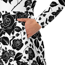 Load image into Gallery viewer, Long sleeve midi dress 'Madame'