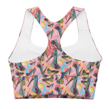 Load image into Gallery viewer, Longline sports bra 'Fashion Sea'