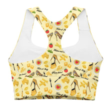Load image into Gallery viewer, Longline sports bra 'Spaghetti'
