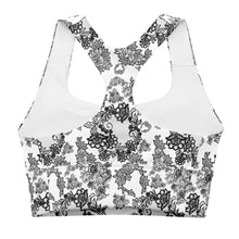Load image into Gallery viewer, Longline sports bra 'Lace'