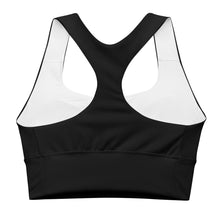 Load image into Gallery viewer, Longline sports bra 'Logomania'