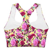 Load image into Gallery viewer, Longline sports bra 'Jungle Fashion'
