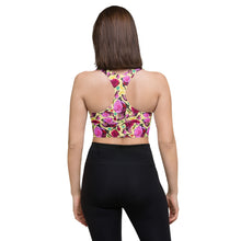 Load image into Gallery viewer, Longline sports bra 'Jungle Fashion'