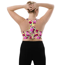 Load image into Gallery viewer, Longline sports bra 'Jungle Fashion'