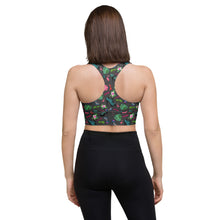 Load image into Gallery viewer, Longline sports bra 'Miami Vibe'