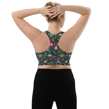 Load image into Gallery viewer, Longline sports bra 'Miami Vibe'