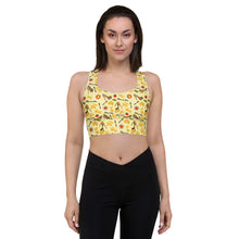 Load image into Gallery viewer, Longline sports bra 'Spaghetti'