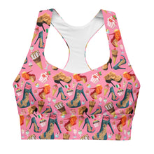 Load image into Gallery viewer, Longline sports bra 'Gelato Italiano'