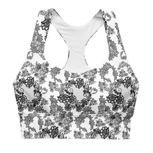 Load image into Gallery viewer, Longline sports bra 'Lace'