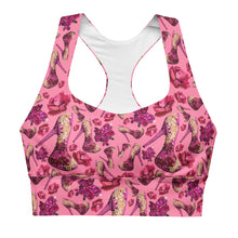 Load image into Gallery viewer, Longline sports bra 'Diamond life'