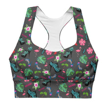 Load image into Gallery viewer, Longline sports bra 'Miami Vibe'