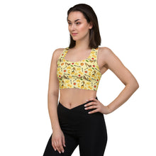Load image into Gallery viewer, Longline sports bra 'Spaghetti'