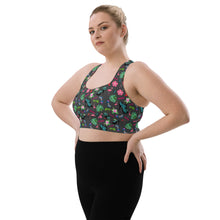 Load image into Gallery viewer, Longline sports bra 'Miami Vibe'