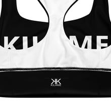 Load image into Gallery viewer, Longline sports bra 'Logomania'