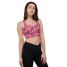 Load image into Gallery viewer, Longline sports bra 'Diamond life'