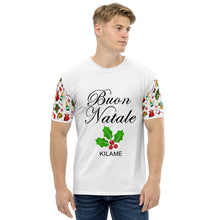 Load image into Gallery viewer, Men's T-shirt 'Bianco Natale'