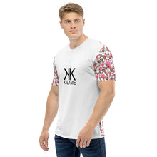 Load image into Gallery viewer, Men's T-shirt Vani Pink roses