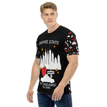 Load image into Gallery viewer, Men's t-shirt Skyline 'Empire state of dreams'