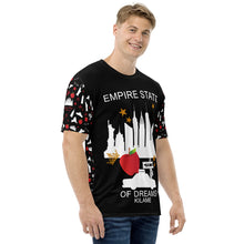 Load image into Gallery viewer, Men's t-shirt Skyline 'Empire state of dreams'