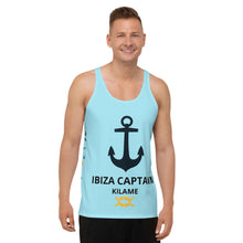 Load image into Gallery viewer, Unisex Tank Top 'IBIZA CAPTAIN'