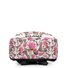 Load image into Gallery viewer, Backpack 'Rose pink flower'