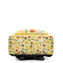 Load image into Gallery viewer, Minimalist Backpack 'Pasta and shoes'